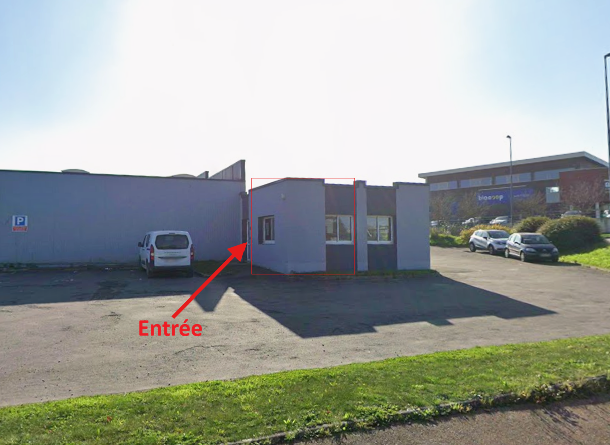 Entrée du cabinet - 18 rue Albert Schweitzer, 29300 MELLAC